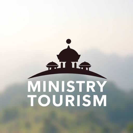 Logo of the Ministry of Tourism, Wildlife and Antiquities